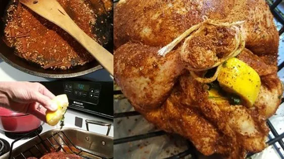 Roasted Chicken With Spices