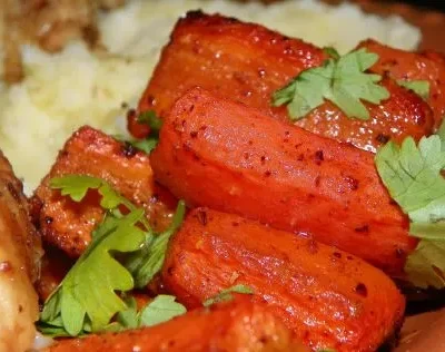 Roasted Coriander Carrots