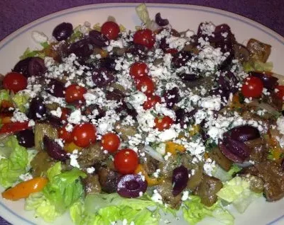 Roasted Eggplant And Feta