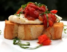 Roasted Fish Bruschetta