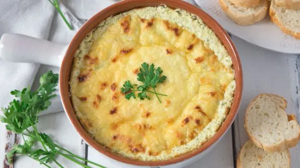 Roasted Garlic Asiago Dip