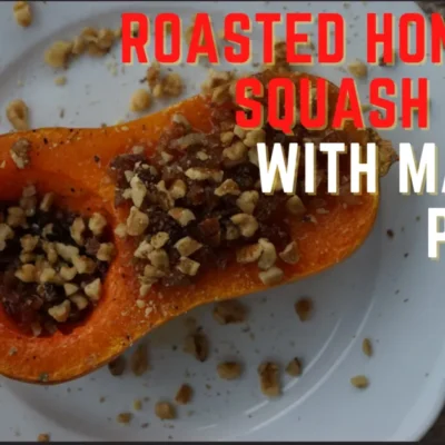 Roasted Honeynut Squash With Maple And Pecans