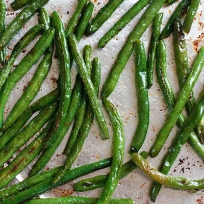 Roasted Parmesan Green Beans