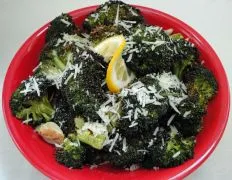 Roasted Parmesan Lemon Broccoli