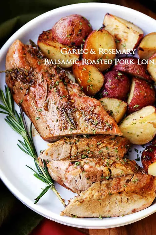 Roasted Pork Loin With Rosemary And