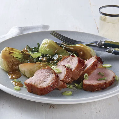 Roasted Pork Tenderloin And Maple Glazed