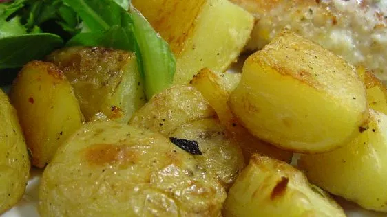 Roasted Potatoes With Garlic And