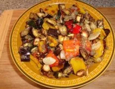 Roasted Ratatouille With Lentils