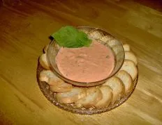 Roasted Red Bell Pepper And Garlic Dip