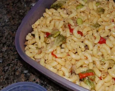 Roasted Red Bell Pepper Pasta