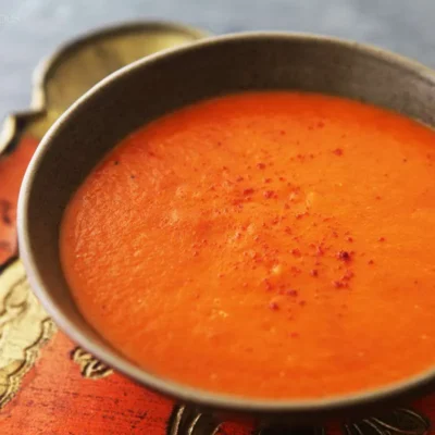 Roasted Red Bell Pepper Soup