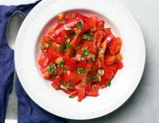 Roasted Red Bell Peppers With Sherry Vinegar