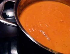 Roasted Red Pepper Coconut Soup