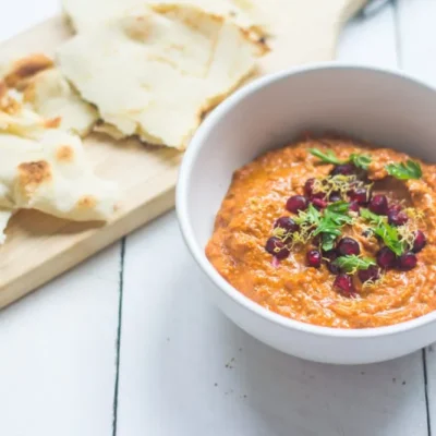 Roasted Red Pepper Walnut Dip