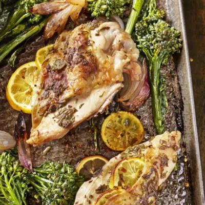 Roasted Rosemary Chicken With