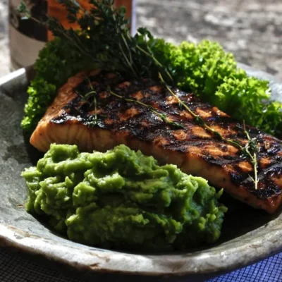 Roasted Salmon Fillets With Irish Whiskey