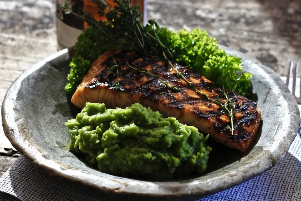 Roasted Salmon Fillets With Irish Whiskey