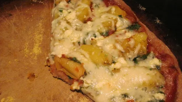 Roasted Squash And Sage Pizza Or Pita Pizza Or