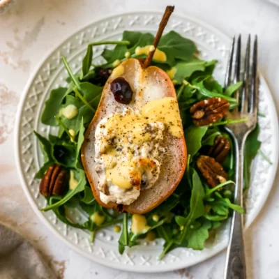 Roasted Stuffed Pears