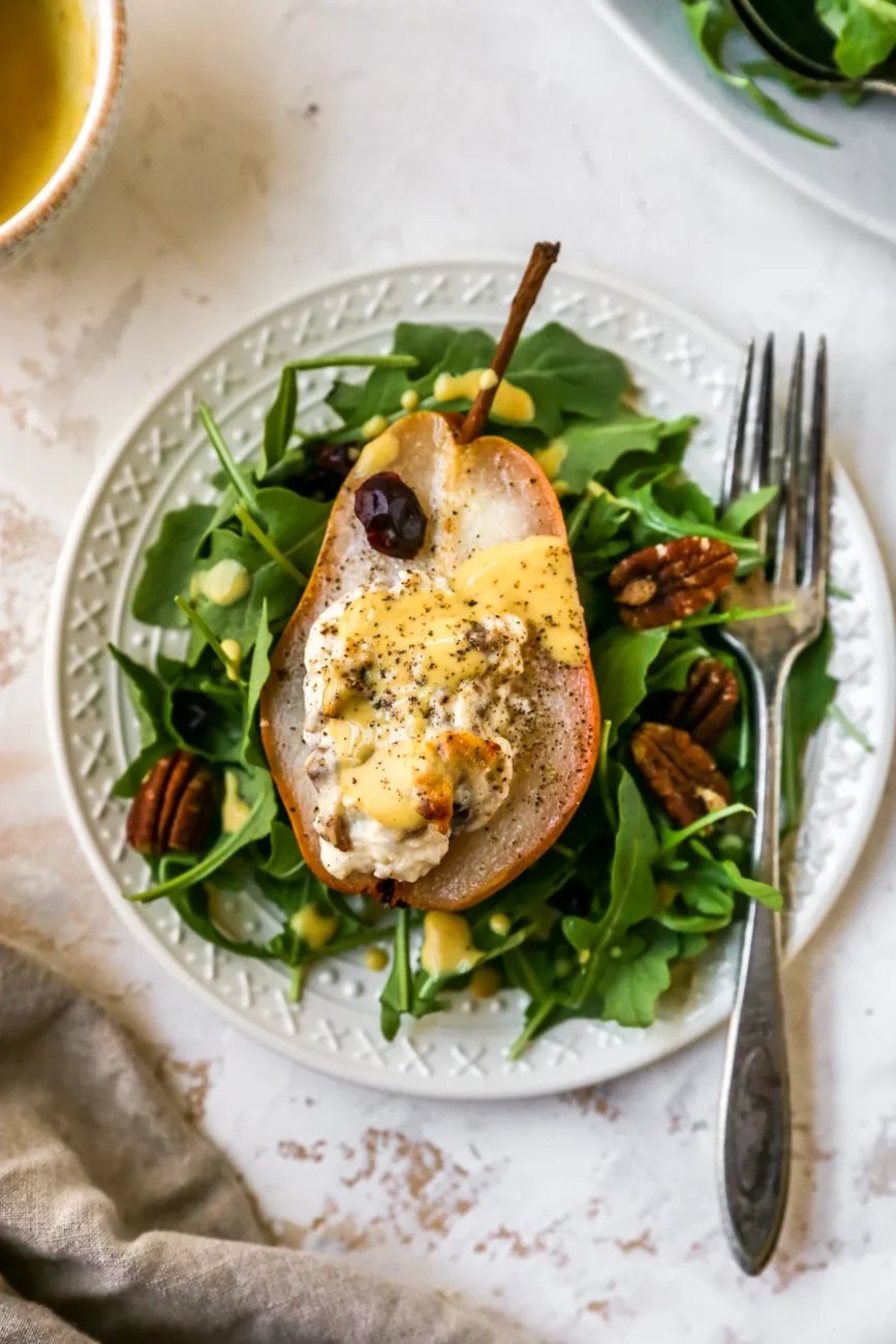 Roasted Stuffed Pears