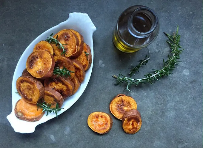 Roasted Sweet Potato Fries Or Rounds