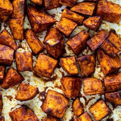 Roasted Sweet Potato With Exotic Spices