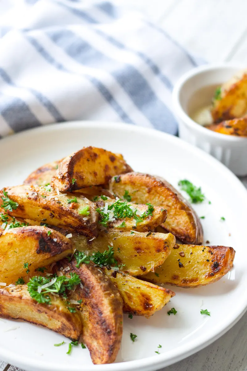 Roasted Thyme Potato Slices