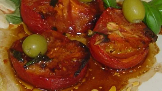 Roasted Tomato Salad