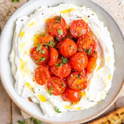 Roasted Tomato And Creamy Whipped Ricotta Toast Recipe