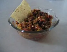 Roasted Vegetable Black Bean Salsa