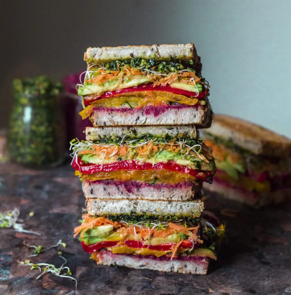 Roasted Vegetable Sandwich