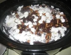 Rocky Road Chocolate Cake Crock-Pot