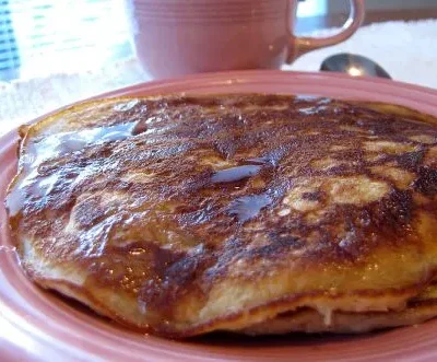 Rolled Oats And Pecan Pancakes