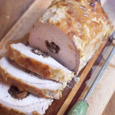 Rolled Pork Roast With Prune &Amp; Apricot