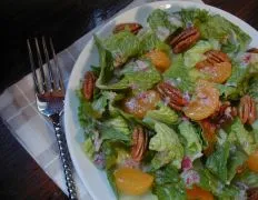 Romaine With Oranges And Pecans