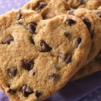 Romantic Heart-Shaped Chocolate Chip Cookies For Valentine'S Day