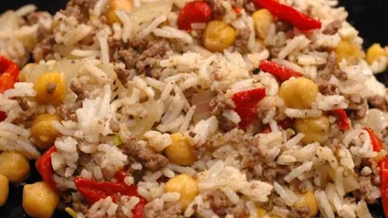 Rooz Ma Lahem Rice With Meat