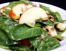 Roquefort and Fresh Spinach Salad Recipe