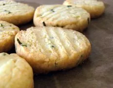 Rosemary And Parmesan Shortbread