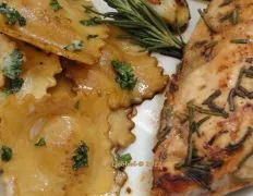 Rosemary Chicken Breasts & Brown Butter