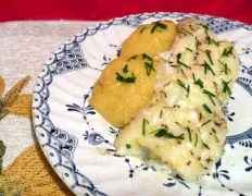 Rosemary Cod With Mashed Rutabaga