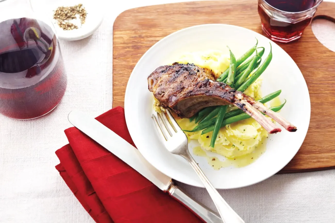 Rosemary Mustard Lamb Chops