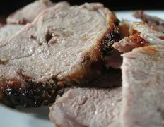 Rosemary- Mustard Roast Leg Of Lamb