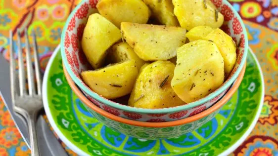 Rosemary Potatoes – Microwave