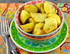 Rosemary Potatoes – Microwave