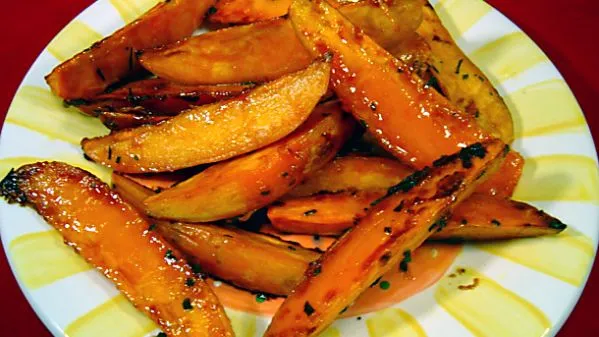 Rosemary Roasted Sweet Potatoes