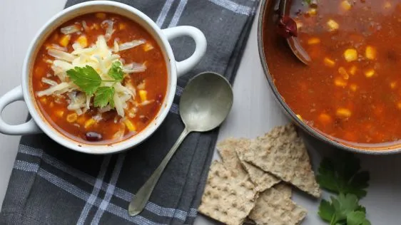 Rotel & Ranch Taco Soup