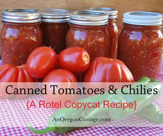 Rotel Tomatoes Homemade Copycat