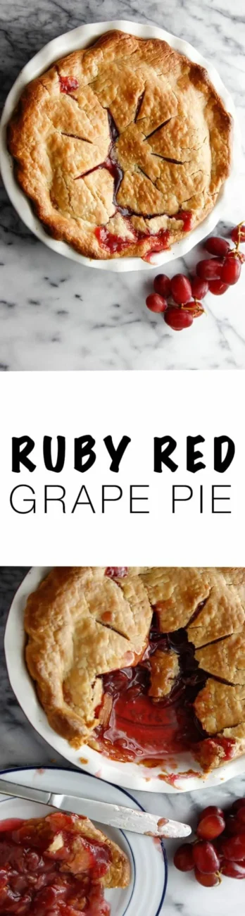 Ruby Red Strawberry Pie