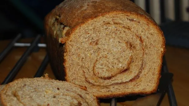 Rustic Wheat Cinnamon Raisin Bread